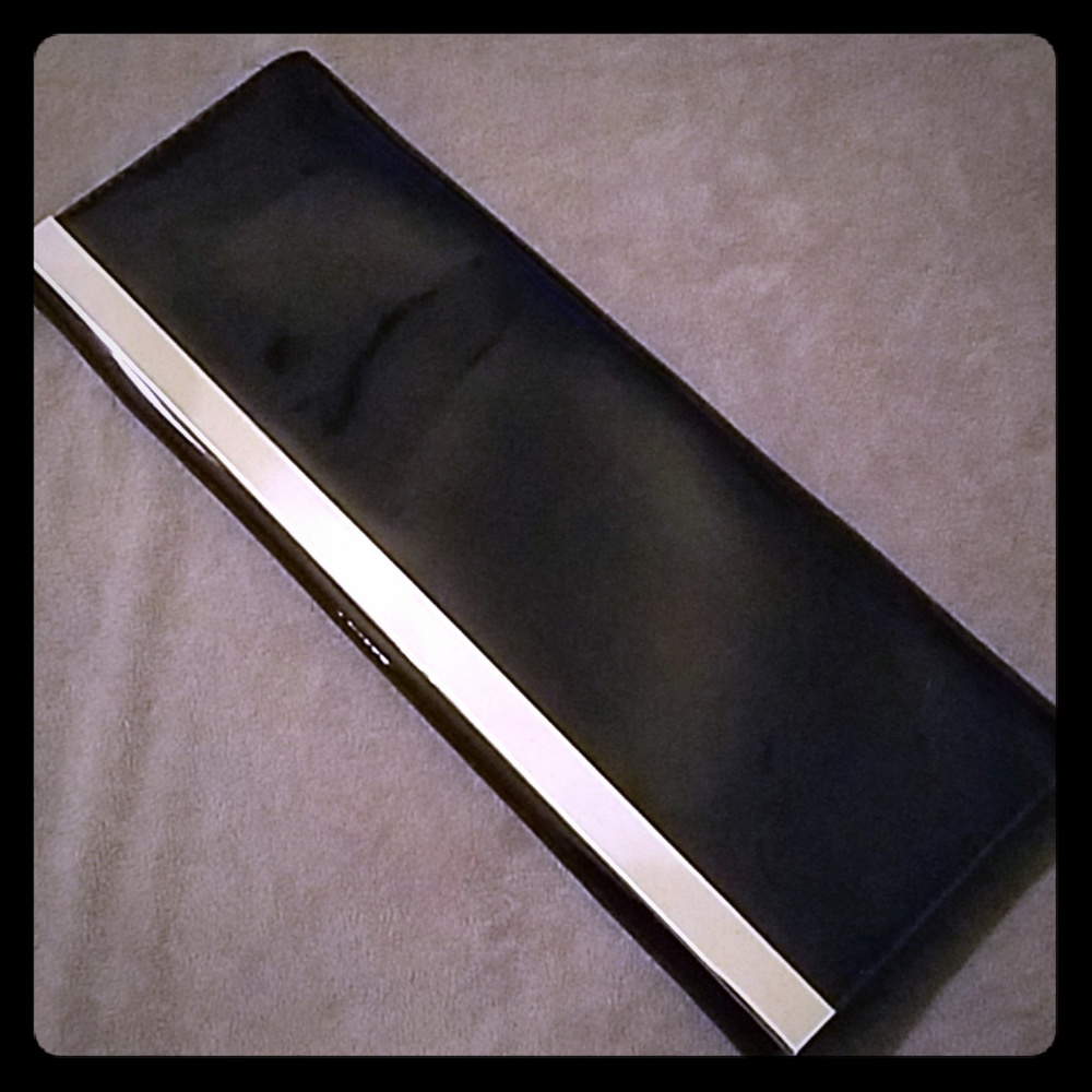 Aldo black clutch